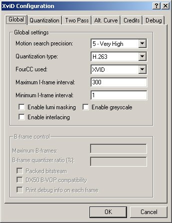virtualdub compression codec